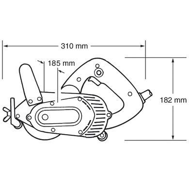 Щёточная шлифовальная машина Makita 9741, 860 Вт, щётка 100&times;120 мм