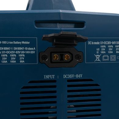 Сварочный аппарат PROFI-TEC PCWM16040 2&times;8.0 Ач, ЗУ, коробка, кабели
