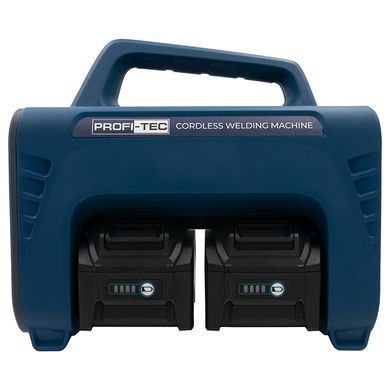 Сварочный аппарат PROFI-TEC PCWM16040 2&times;8.0 Ач, ЗУ, коробка, кабели