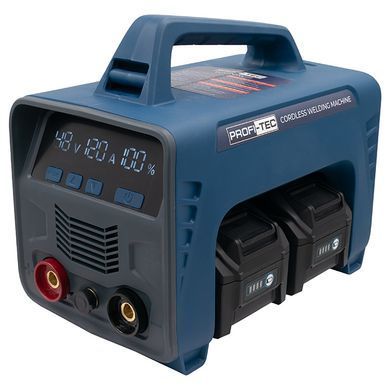 Сварочный аппарат PROFI-TEC PCWM16040 2&times;8.0 Ач, ЗУ, коробка, кабели