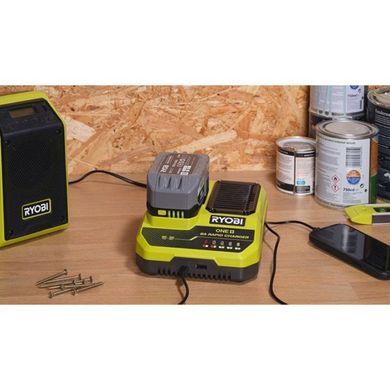 Зарядний пристрій 18В ONE+, 8А, Ryobi. RC18180, (5133006262)