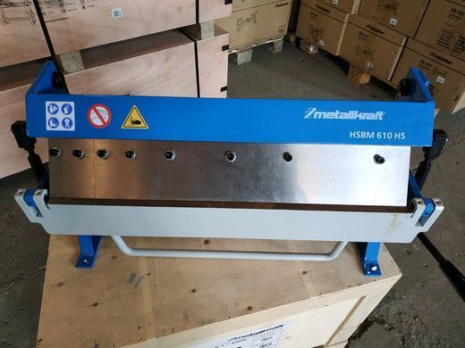 Сегментный листогибочный станок настольный Metallkraft HSBM 610 HS