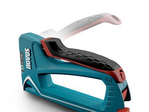 Ручний будівельний степлер NOVUS J13 &mdash; скоби A53 / H37, 4&ndash;10 мм, ABS, 244 г