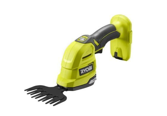 Акумуляторні ножиці для трави 18В ONE+, насадка кущоріз, Ryobi RY18GSA-0