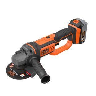 Кутова шліфмашина &mdash; болгарка акумуляторна BLACK+DECKER BCG720M1