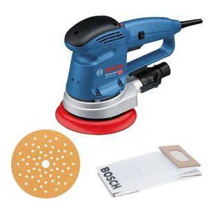 Ексцентрикова шліфувальна машина Bosch GEX 34-150 Professional, 340 Вт, &Oslash;150 мм