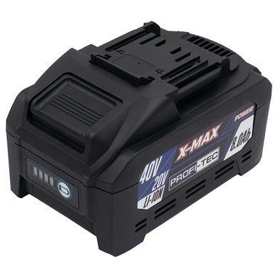 Аккумулятор PROFI-TEC PT4080XM, 40|20 В, 8.0 Ач, для сварочного аппарата PCWM16040, совместим с 20V PowerLine и UltraCore
