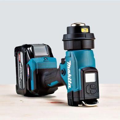 Термоповітродувка акумуляторна Makita HG001GZ XGT 40V Max, 20&ndash;600&deg;C, 200 л/хв