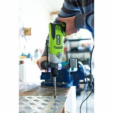Дрель ударная Ryobi RPD1200-K 1200 Вт, 2 скорости 0&ndash;1200/0&ndash;3200 об/мин, 13 мм БЗП
