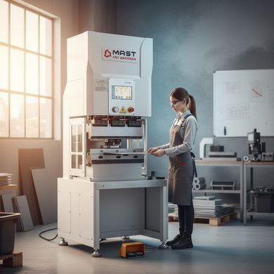 Електричний листозгинальний прес MAST CNC Machinen EP12T-600, 12 т, 600 мм