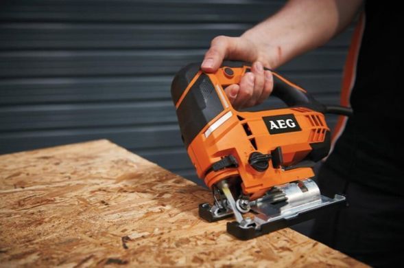 Електролобзик AEG STEP 100 X 740 Вт, 1000&ndash;3200 ход/хв, пропил 100 мм