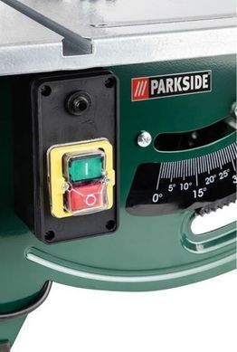Станок циркулярный Scheppach (Parkside) PMTS210A1, 1,2кВт, 230В/50Гц, 4800об/мин, 90-45˚/48-45мм