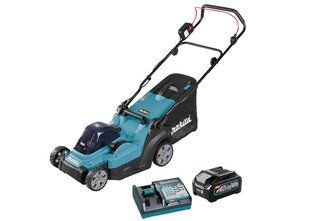 Аккумуляторная газонокосилка Makita XGT LM003GM103 40V Max, 38 см, 40 л, с АКБ 4 А&middot;ч и ЗУ