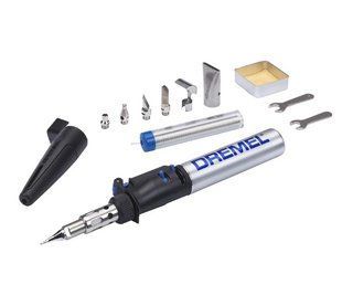Газовий паяльник Dremel VersaTip 2000-7 F0132000JD, 1200&deg;C, 7 насадок