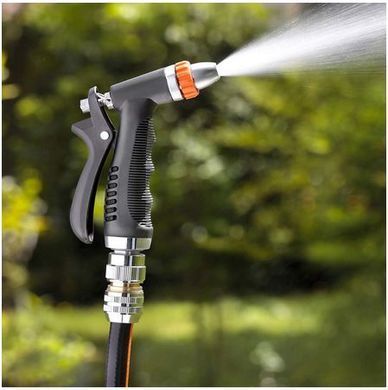 Коннектор Claber 1/2"-5/8" для поливочного шланга AquaStop, металл
