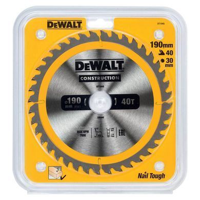 Диск пильный DeWALT DT1945