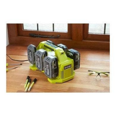 Зарядний пристрій 18В ONE+, 6 портів, Ryobi. RC18640 (5133005805)