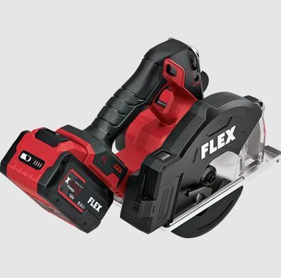 Пила дисковая по металлу аккумуляторная 18В, 150мм, бесщеточная, FLEX CSM 57 18-EC C (533686)