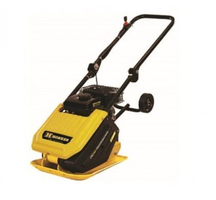 Виброплита бензиновая HONKER HP-C62L &mdash; 62 кг, 11 кН, LONCIN 5.5 HP, коврик