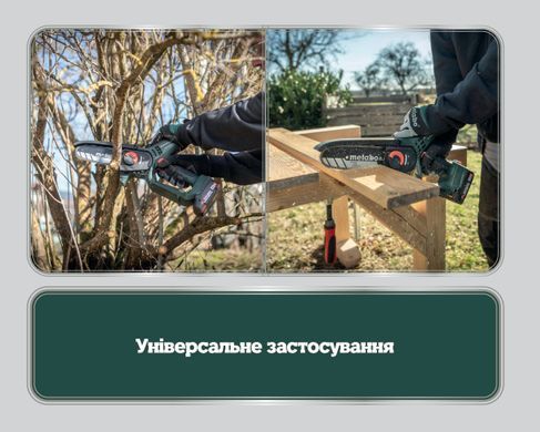 Акумуляторна ланцюгова пила Metabo MS 18 LTX 15