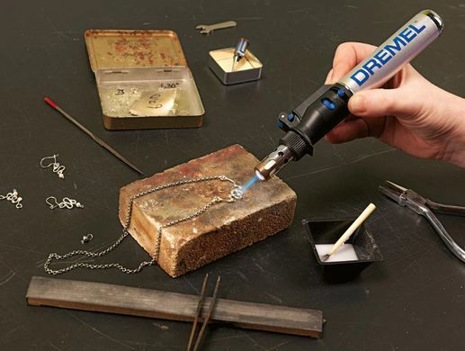 Газовый паяльник Dremel VersaTip 2000-7 F0132000JD, 1200&deg;C, 7 насадок