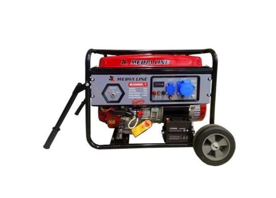 Бензиновый генератор AGT Media Line MLG9300E/2 (220/380В)
