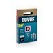 Скобы для степлера NOVUS тип D 53 F 12 мм для фольги (600 шт)