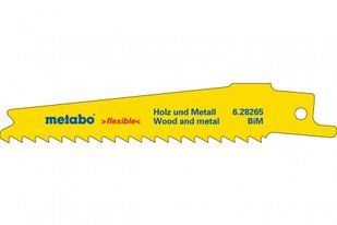 Сабельное полотно по дереву и металлу METABO Flexible S 1122 VF 225 мм