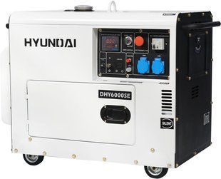 Генератор дизельний Hyundai DHY6000SE