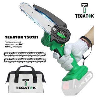 Акумуляторна ланцюгова мініпилка TEGATOK TS0721-CORE