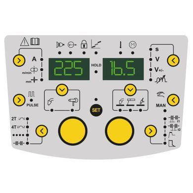 Сварочный инверторный аппарат Deca JOB 522P LAB, 220В, 200А, MIG/MAG/TIG/MMA