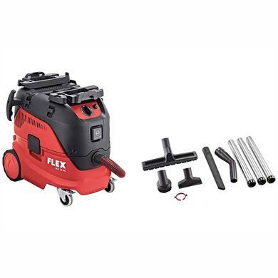 Строительный пылесос FLEX VCE 33 L AC-Set 230/CEE, 1400 Вт, 30 л