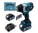 Ударный гайковерт PROFI-TEC DTW800BL 2&times;4.0 Ач, ЗУ, кейс
