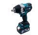 Ударный гайковерт PROFI-TEC DTW800BL 2&times;4.0 Ач, ЗУ, кейс
