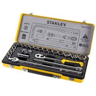 Набір торцевих головок 1/2 з двадцяти чотирьох предметів STANLEY STMT74183-8
