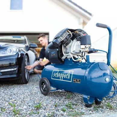 Компрессор воздушный HC120DC Scheppach 2,2кВт/230В/50Гц, 10 бар,100л