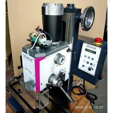 Фрезерный станок по металлу настольный Optimum MH22 V