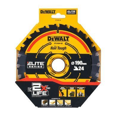 Пильный диск 190x30мм DeWALT DT10304