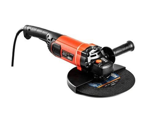 Болгарка GTM AG230/2300HD 2300 Вт, 230 мм, 6500 об/мин, плавный пуск