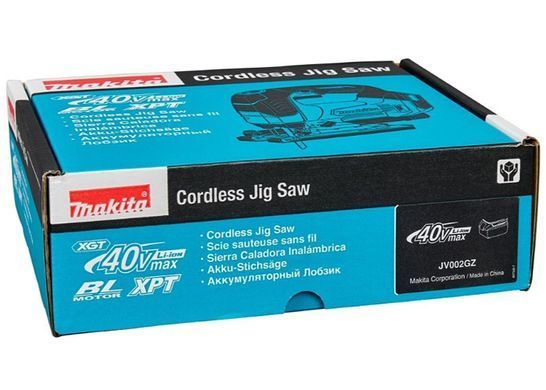 Аккумуляторный лобзик XGT Makita JV002GZ 40 В Max, ход 26 мм