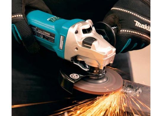Кутова шліфувальна машина Makita GA5095X01 1900 Вт, &Oslash;125 мм, AFT, SJS II