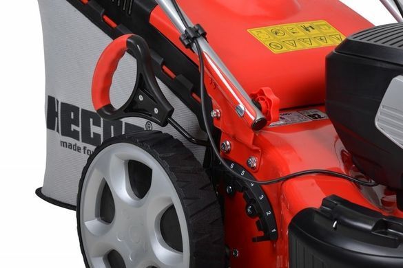 Газонокосилка аккумуляторная самоходная HECHT 5051S (2 аккумулятора и зарядное устройство)