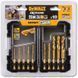 Набор сверл по металлу TITANIUM IMPACT DeWALT DT50050