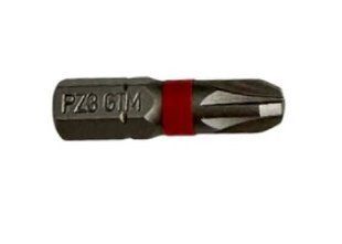Біта GTM PZ3 25 мм 2 шт S2, Pozidriv, магнітна, хвостовик 1/4"