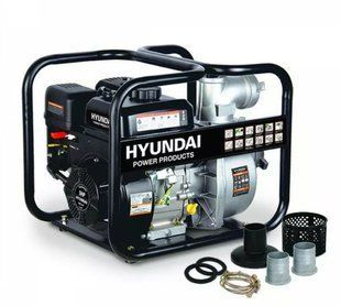 Бензинова помпа Hyundai GWP57643 для чистой воды, 5 л.с., 500 л/мин