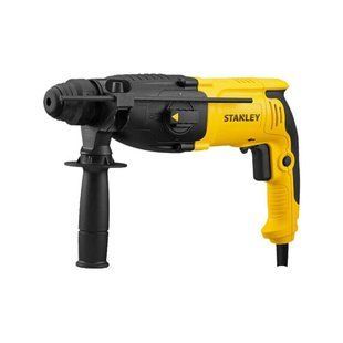 Перфоратор мережевий SDS+ STANLEY : P= 800 Вт. J= 3,4 Дж. з головками-насадками. 3 режими