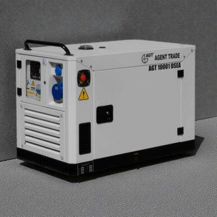Дизельний генератор AGT 10001 DSEA + блок автоматики ATS22S, 9.6 кВт, 220 В, з автозапуском