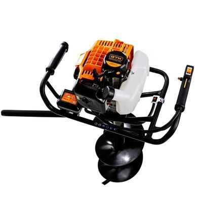 Мотобур бензиновый GTM AG52H-D 1.46 кВт, 2 л.с., 51.6 см&sup3;, без шнека, до 300 мм