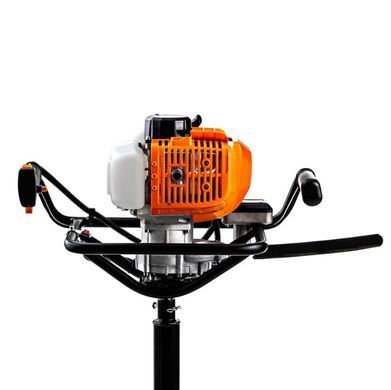 Мотобур бензиновый GTM AG52H-D 1.46 кВт, 2 л.с., 51.6 см&sup3;, без шнека, до 300 мм