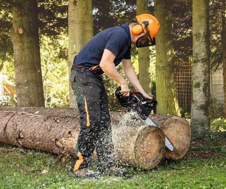 Бензопила Scheppach CSP5300, 2.7 л.с., шина 51 см, шаг цепи 0.325", полупрофессиональная